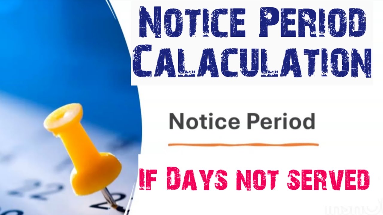 Notice Period Recovery | HR Process Notice Period Calculation #HR #humanresources