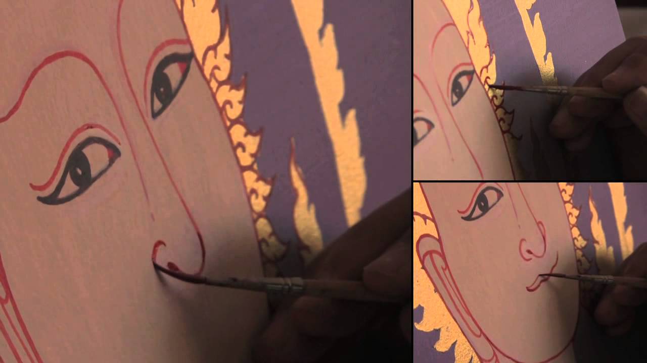 Travel to the Arts of Thailand -- The Painter of Viroj