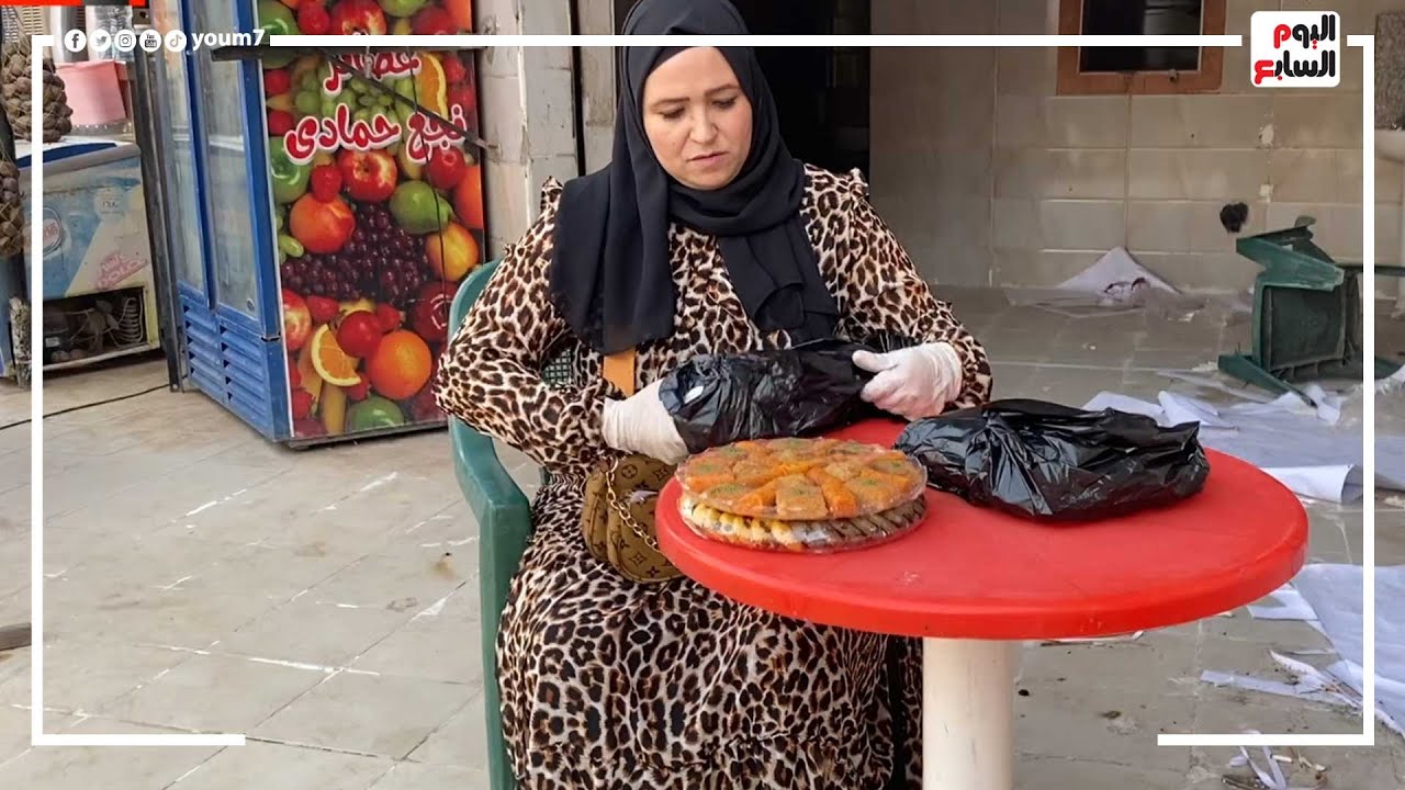 أم حسن أسطورة المنيب ..عملت في بيع الجاتوه الكسر وتمكنت من فتح باب رزق لـ36 سيدة أخرى