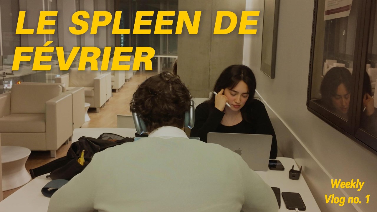 Le spleen de février | Une semaine dans ma vie de popstar