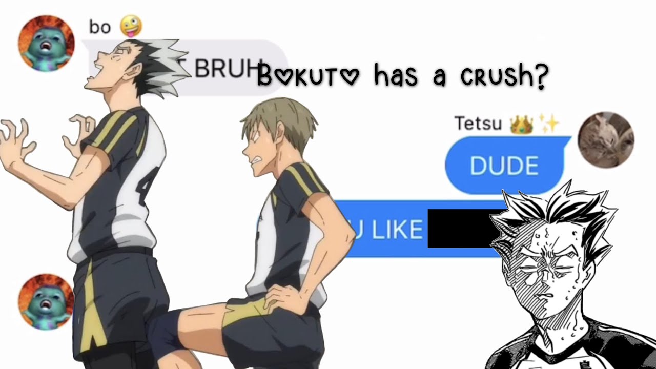 Bokuto has a crush? || Haikyuu x new jeans lyric prank || super shy