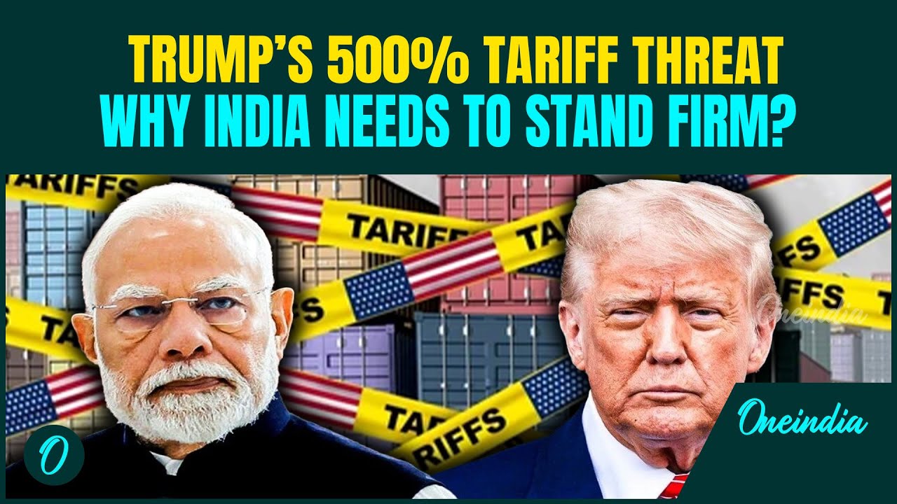 Trump&rsquo;s 500% Tariff Threat: Why India Won&rsquo;t Bow to Economic Bullying
