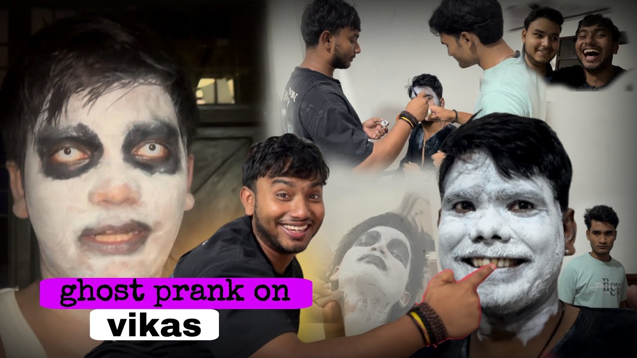 Ghost prank on vikas | Day 3 bts