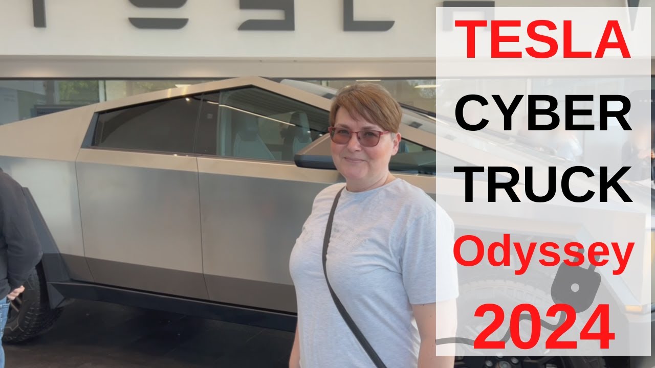 Tesla Cybertruck Odyssey in D&uuml;sseldorf Servicecentrum