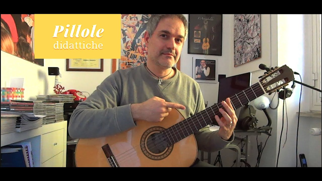 Cos'è il "finto barrè" e come e perchè si utilizza sulla chitarra classica | Gabriele Curciotti