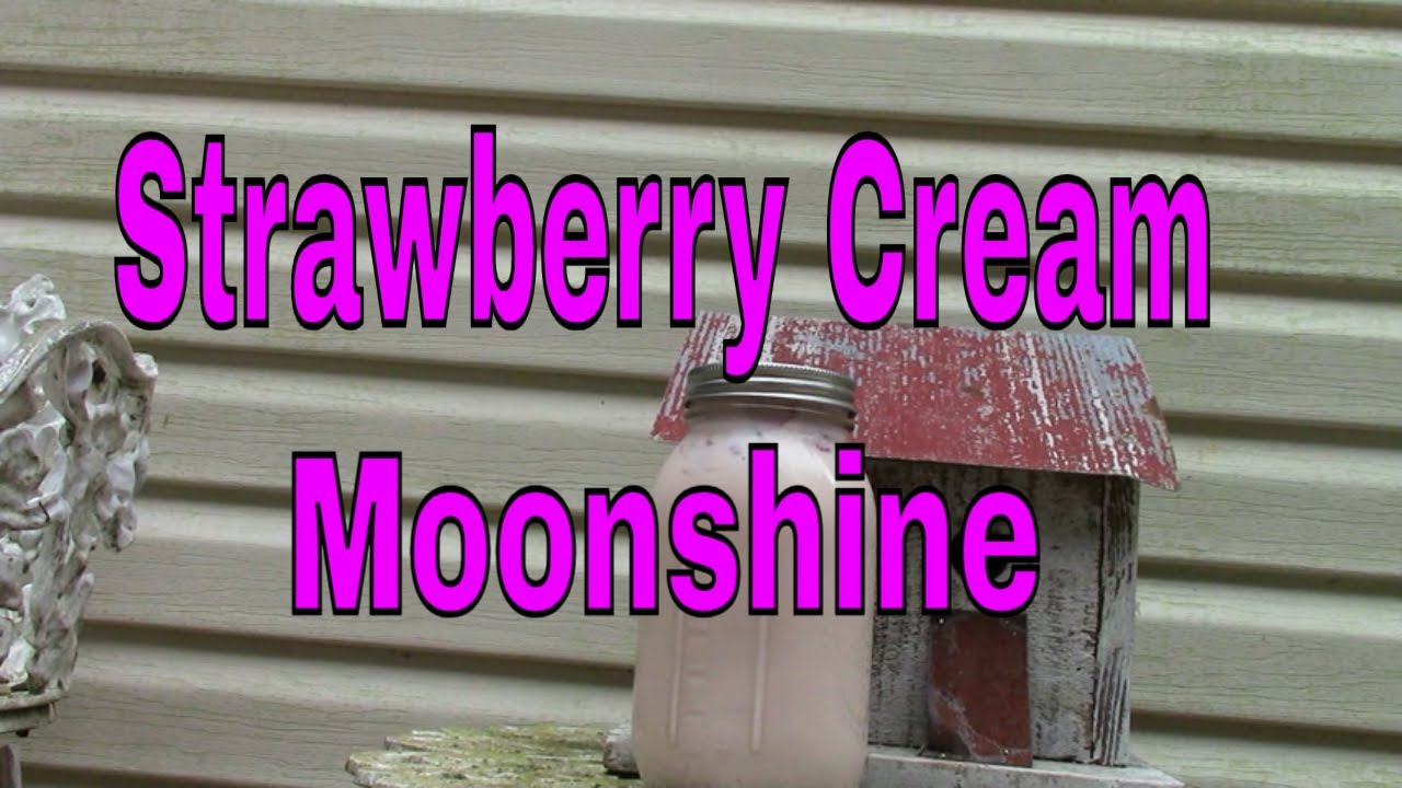 Indulge In Delicious Strawberry Cream Moonshine - Learn How To Make It Here!