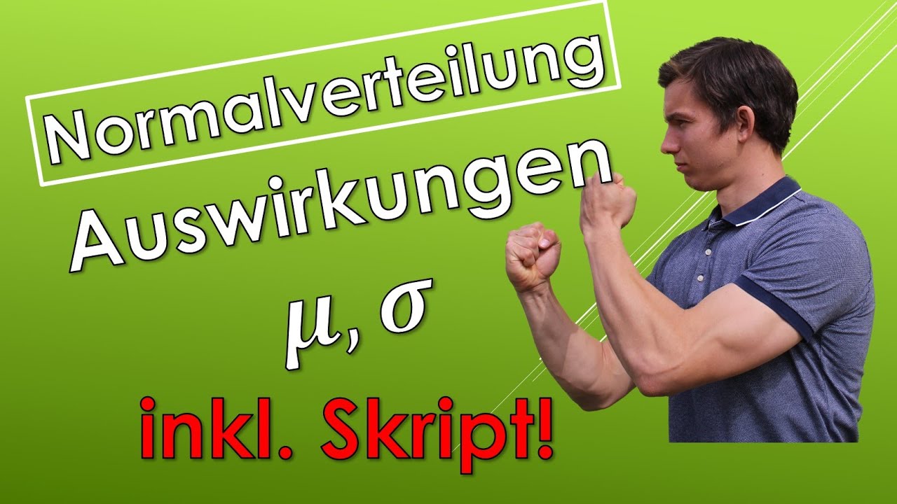 Normalverteilung: Auswirkungen der Parameter auf die Gauß'sche Glockenkurve