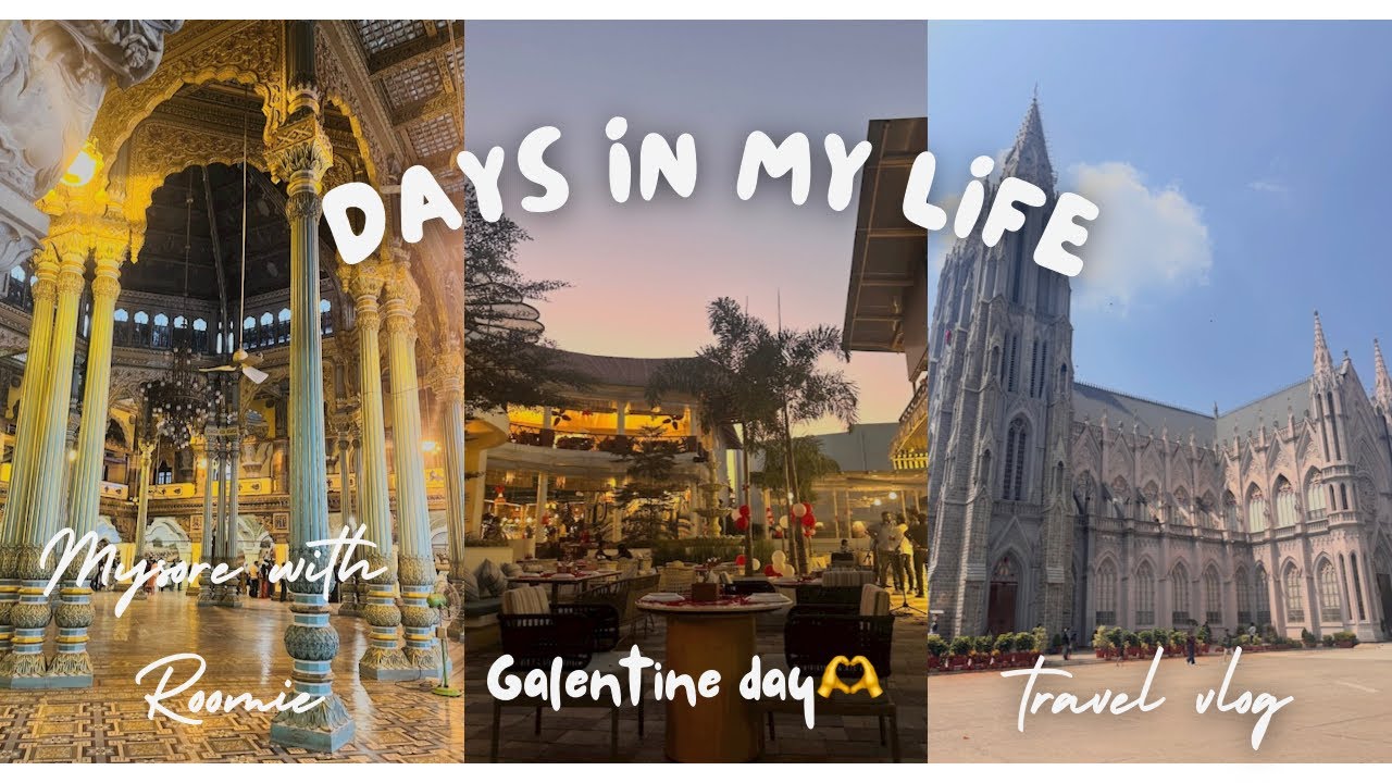Life in Blr: Galentine’s day out💕| one day Trip to Mysore 🌸 #vlog9 