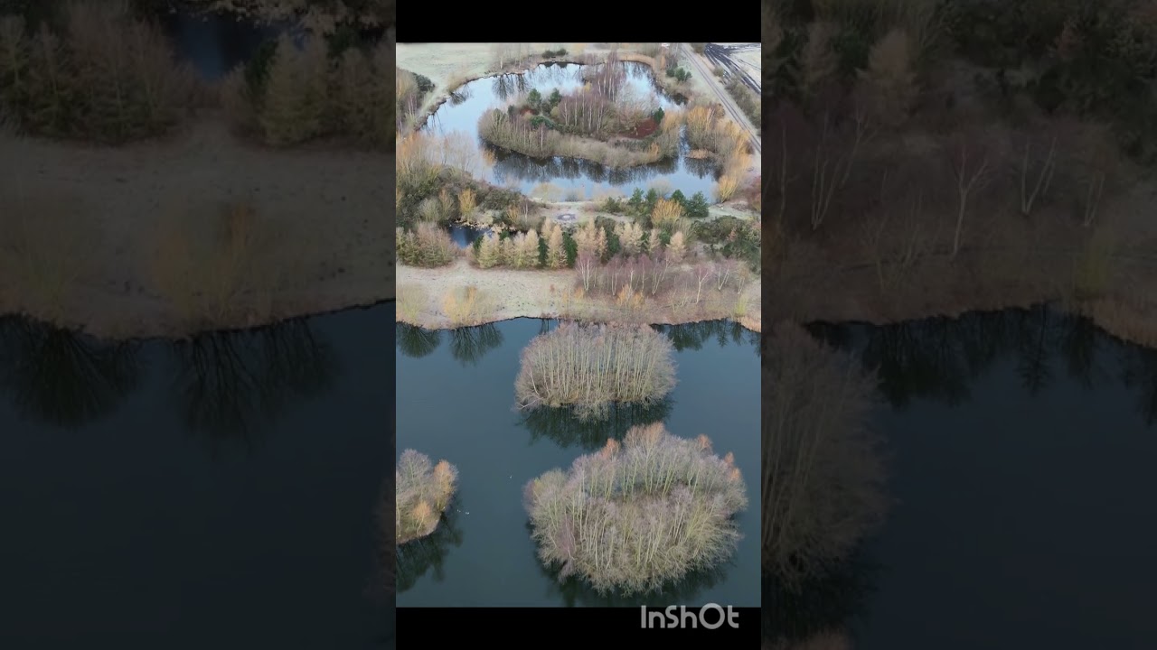 Alderfen Fisheries 11.03.23. Using the DJI Mini 3 Pro.