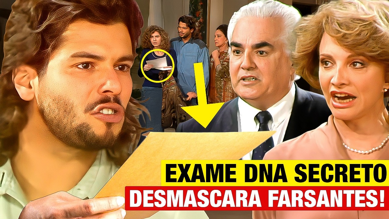 RAINHA DA SUCATA: Rafael pega exame de DNA que DESMASCARA LAURINHA E ADVOGADO na frente de todos!