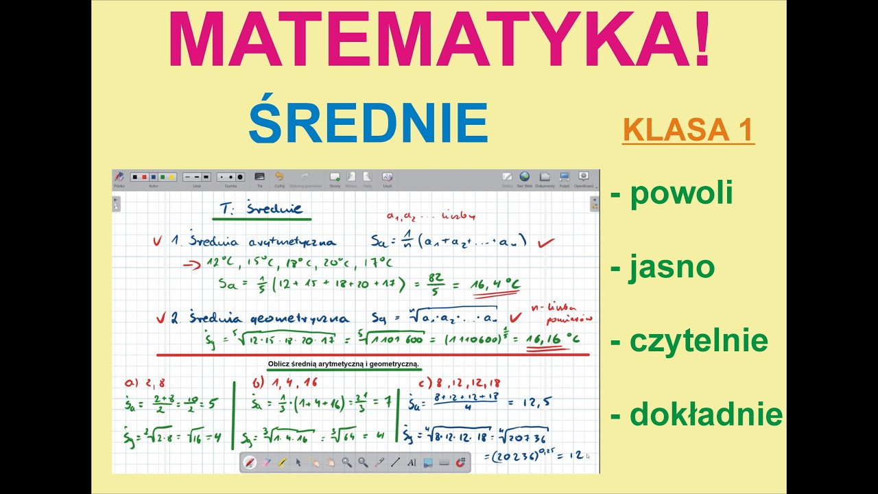 Średnie