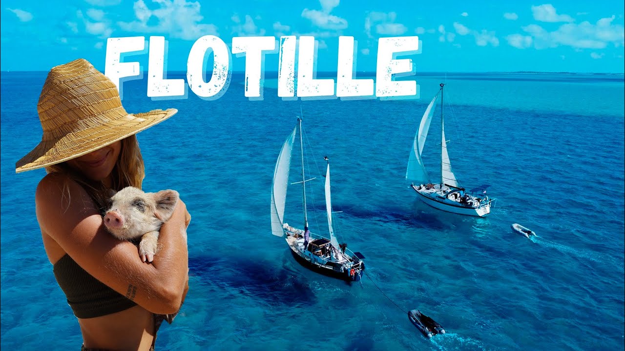 Ep. 136 | Flotillen Segeln ! Mit Freunden zum Schweine Beach.