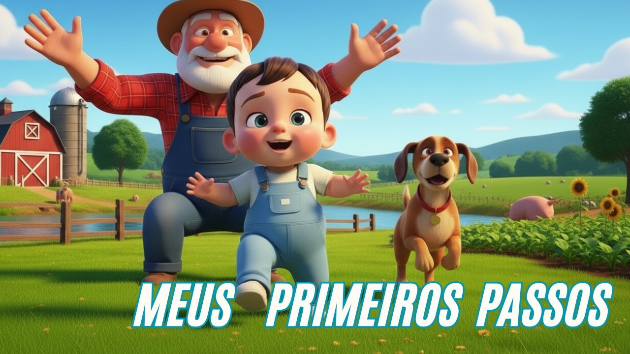 OLHA! O BEBÊ ANDOU! 😍👣 A Canção dos Primeiros Passos