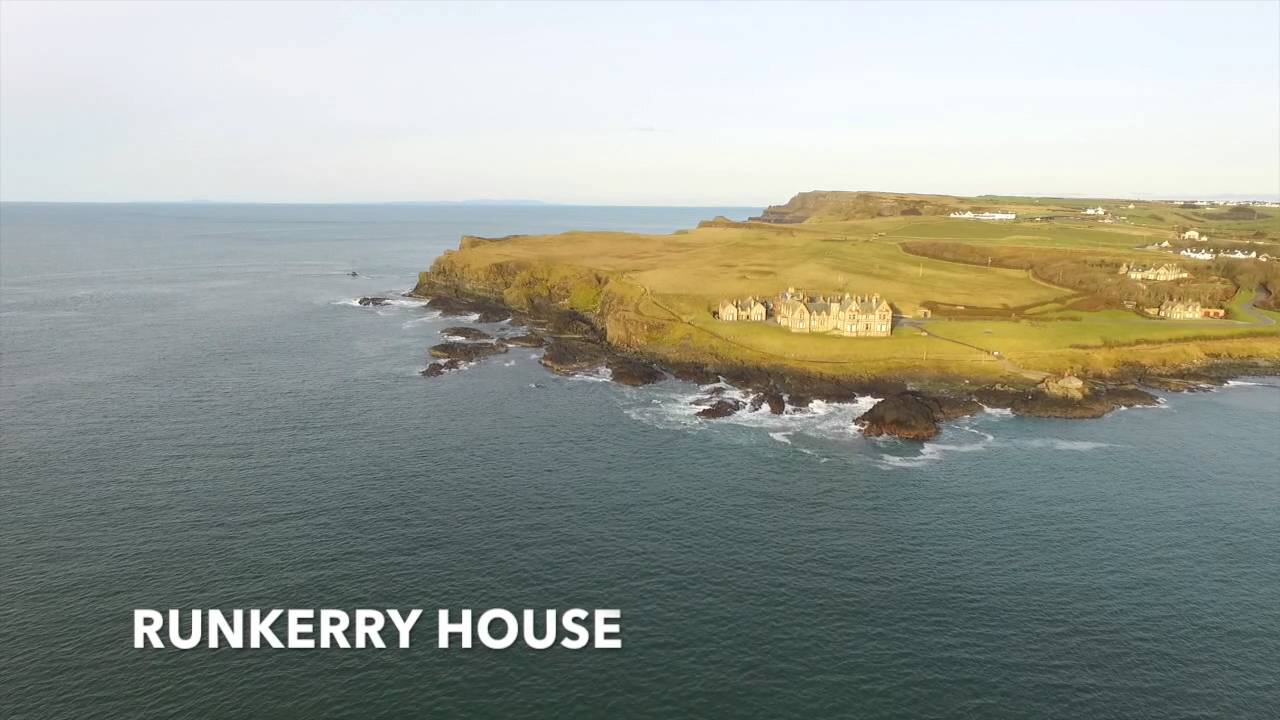 Northern Ireland Coast drone footage version 2