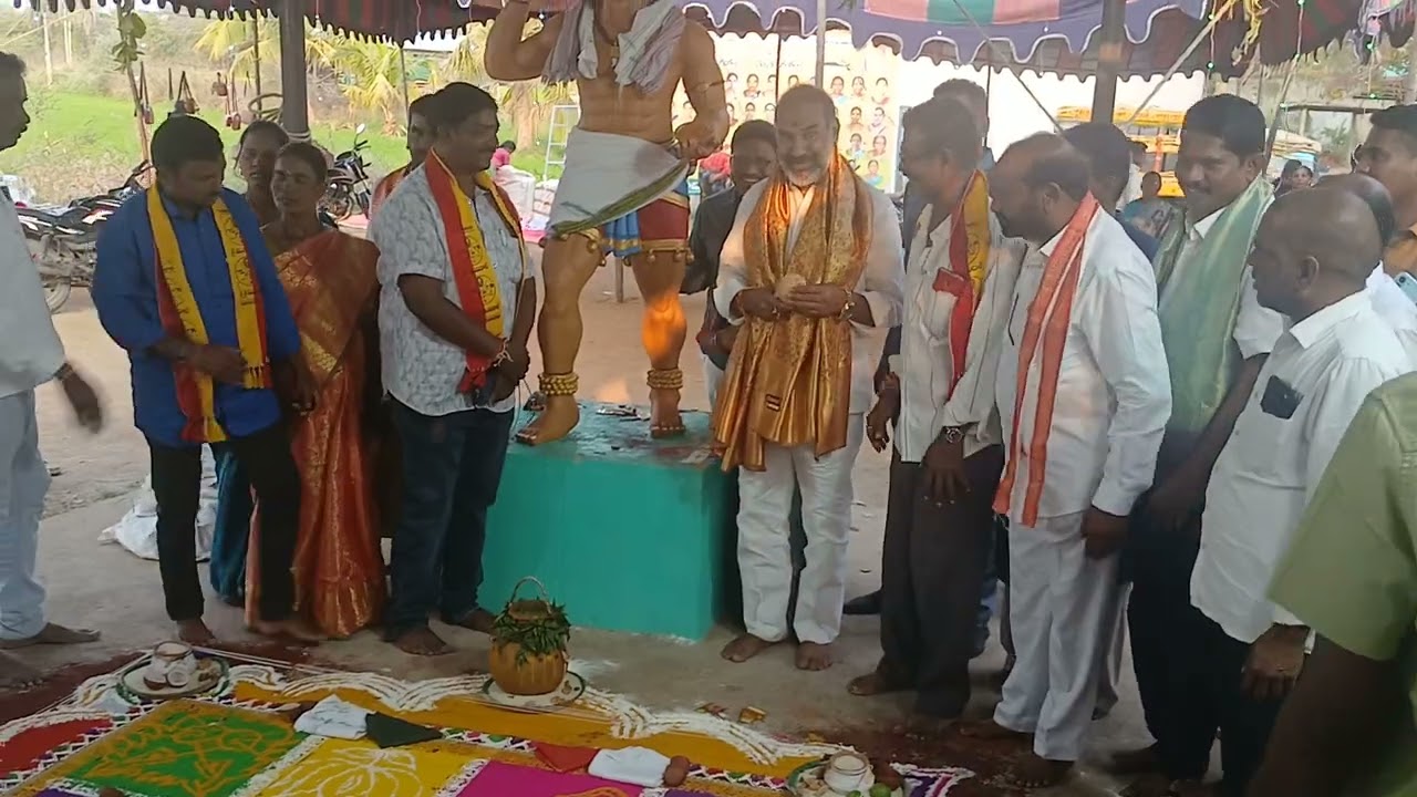 నూకాలమర్రి లో పెద్దమ్మ పండగ కు హాజరైన వేములవాడ ఎమ్మెల్యే 