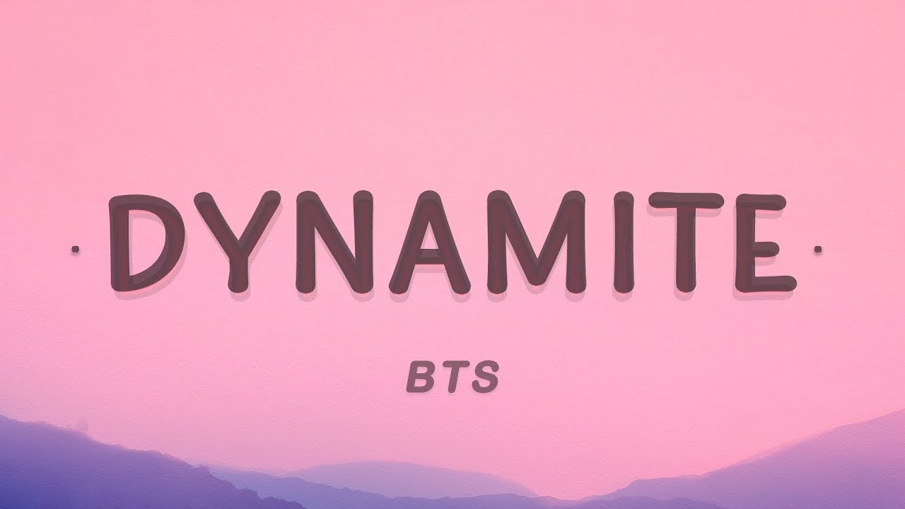 BTS (방탄소년단) - Dynamite (Lyrics)