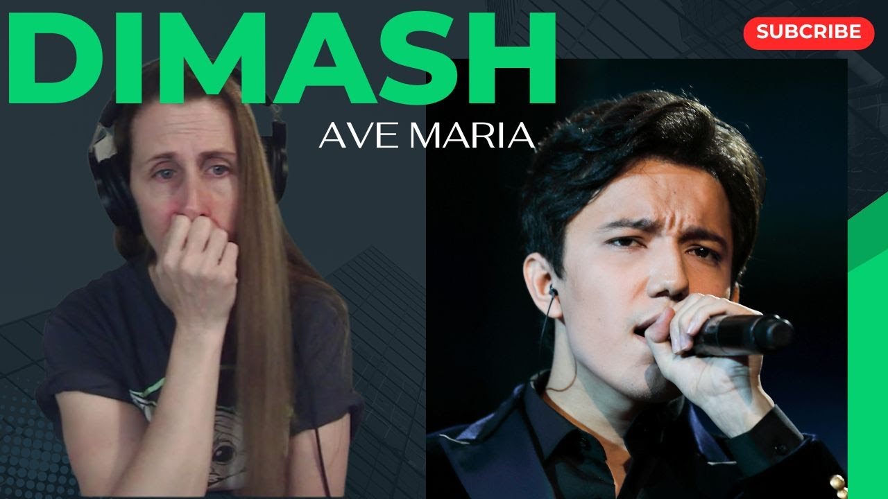 BEAUTIFUL- DIMASH REACTION | Ave Maria | #reactionvideo #music #dimashreaction