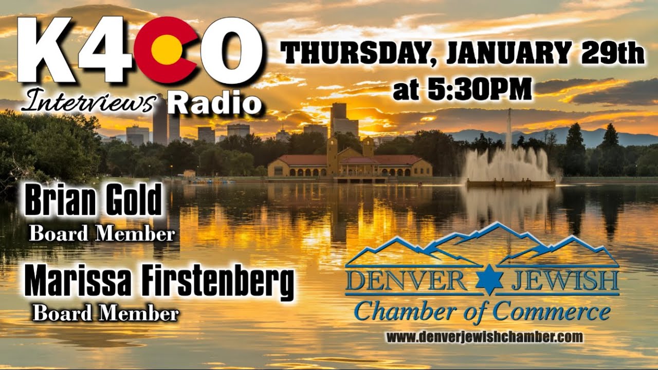 LIVE with Brian Gold and Marissa Firstenberg, Board Members of the DJCC