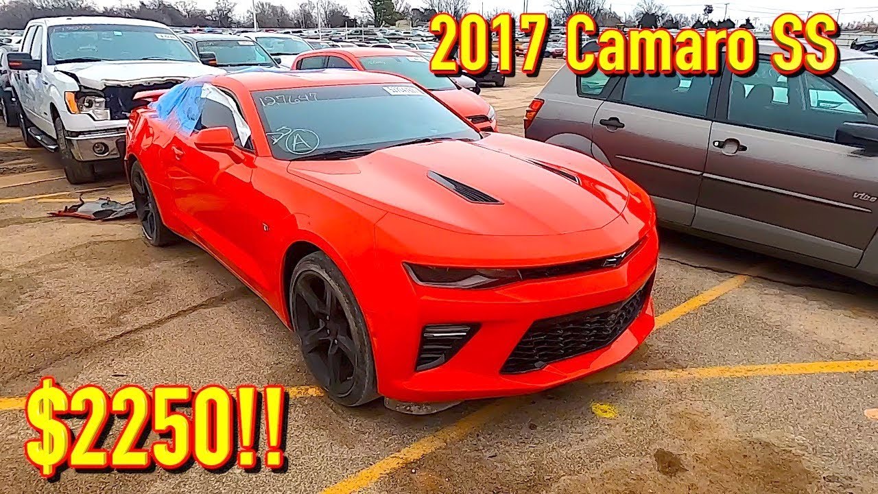 Copart Walk Around + Carnage 2-11-2020 + 2017 Chevy Camaro SS
