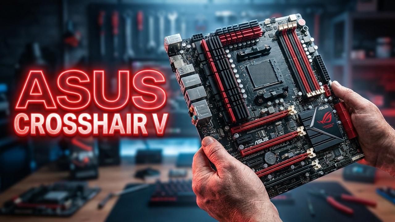 Atualização de um computador PC antigo com a motherboard Asus Crosshair V Formula Z