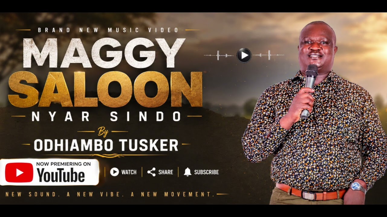 Maggy Saloon Nyar Sindo - Odhiambo Tusker (Official Audio)