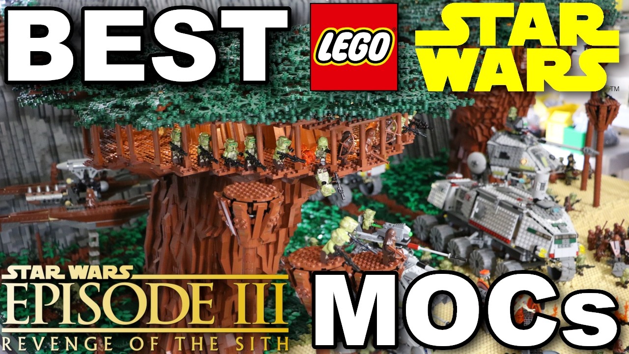 TOP 10 BEST LEGO Star Wars III MOC's✨🏆