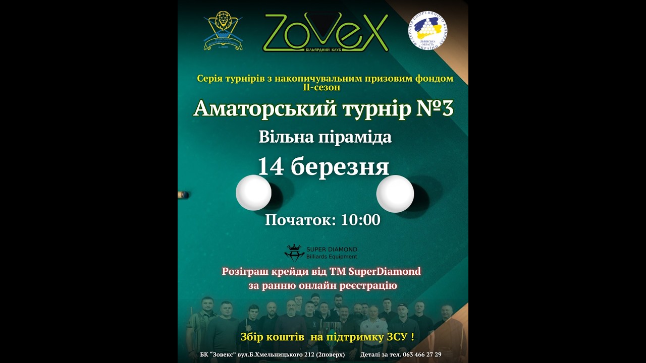 Стіл 4 | Серія аматорських турнірів БК 