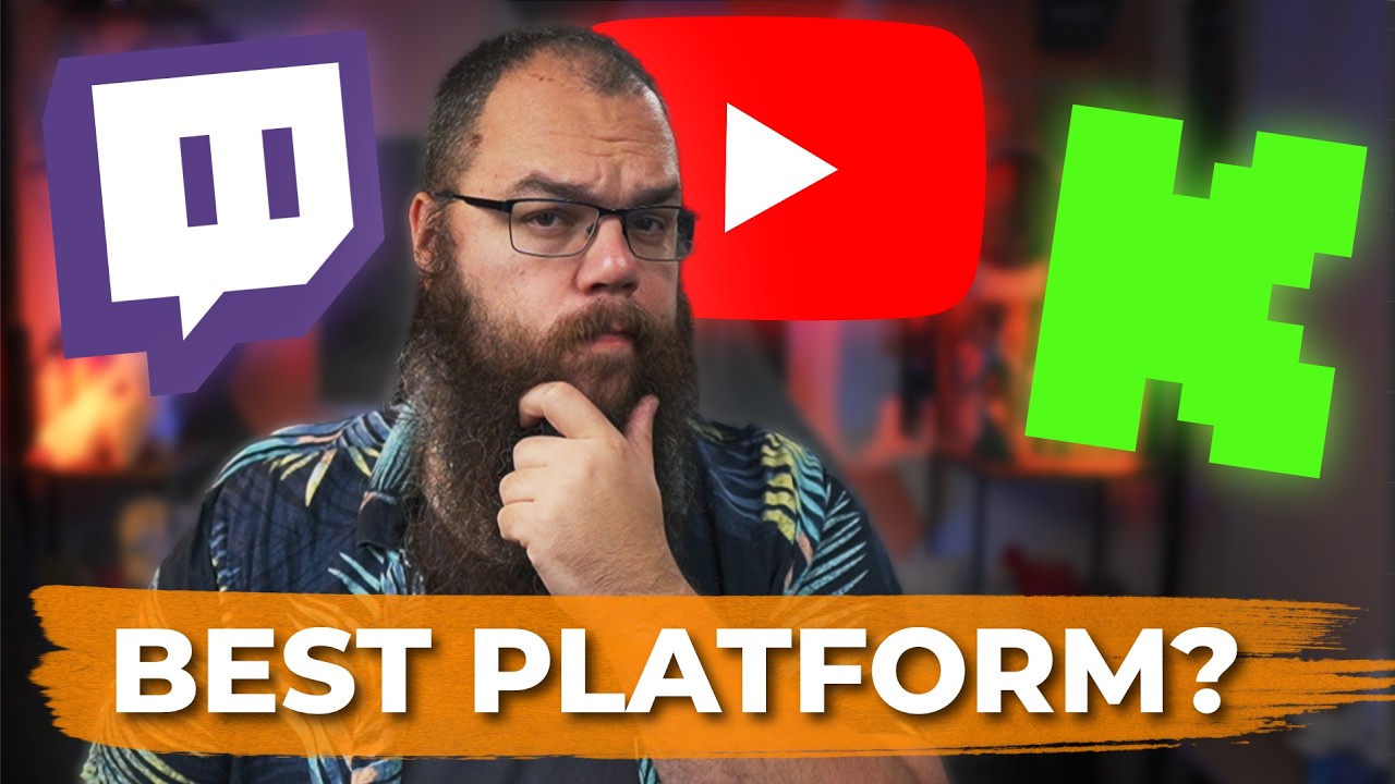 Лучшая платформа для начинающих стримеров в 2026 году: Twitch, YouTube и Kickstarter.