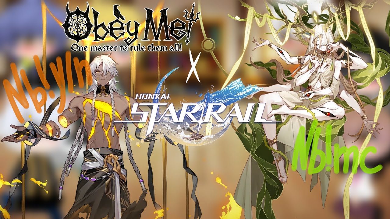 Obey me react to nb!mc as Yaoshi and nb!y/n as Nanook (GCRV) (Obey Me x Honkai Star Rail)