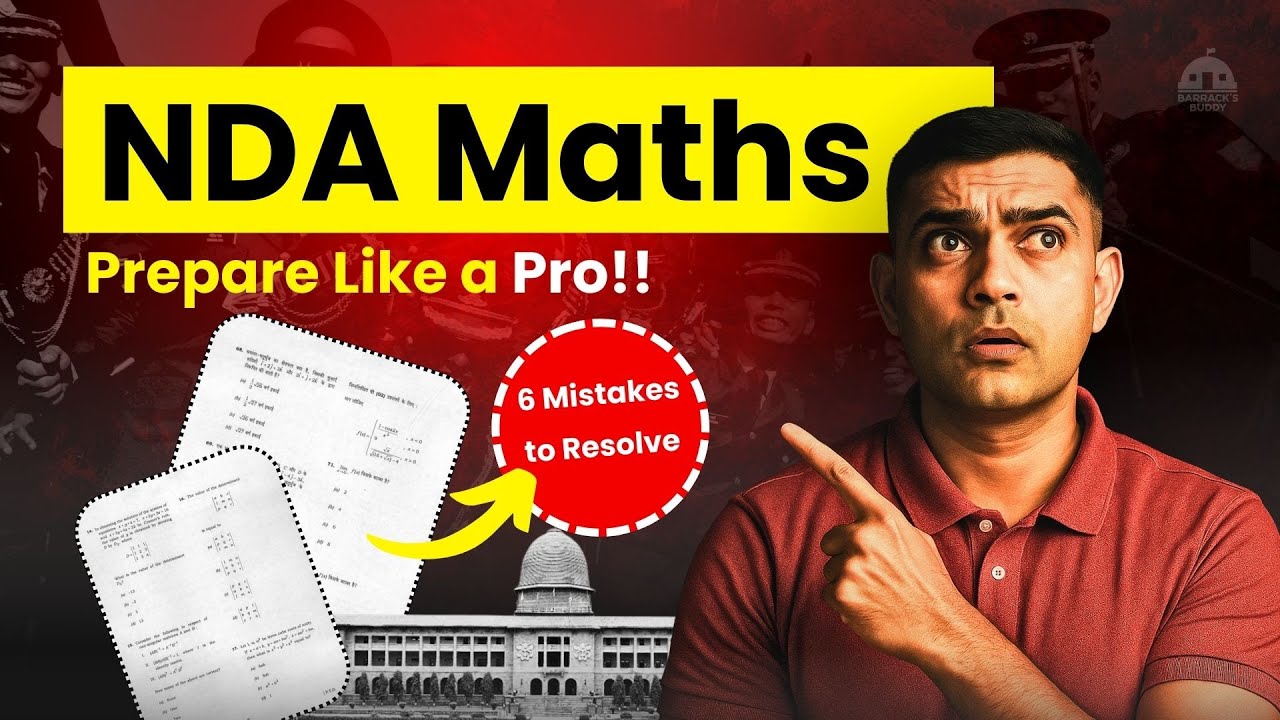 Crack NDA 1 2026 Maths with Ease Like a Pro!!