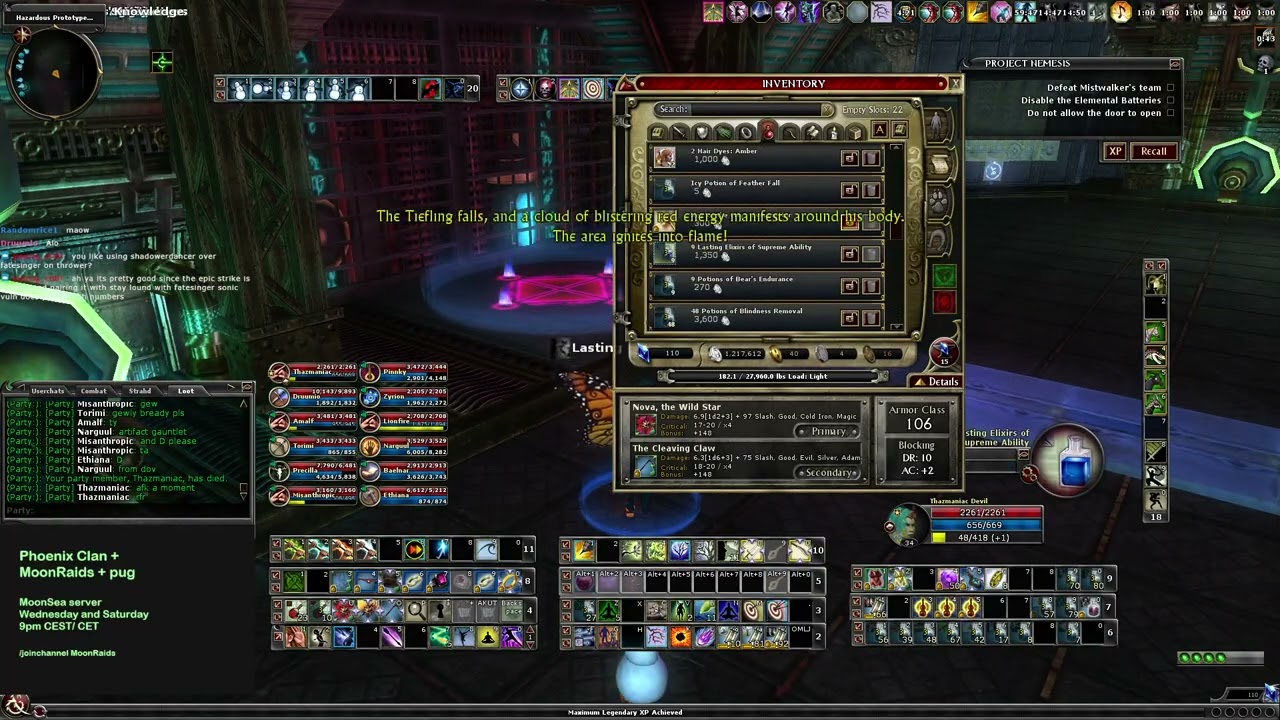 DDO R4 Project Nemesis - first completion on this difficulty