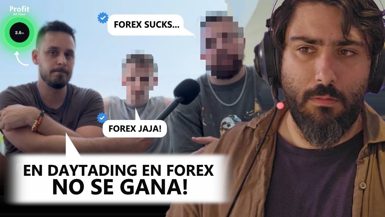 Daytraders millonarios EXPONEN la verdad del trading en FOREX...
