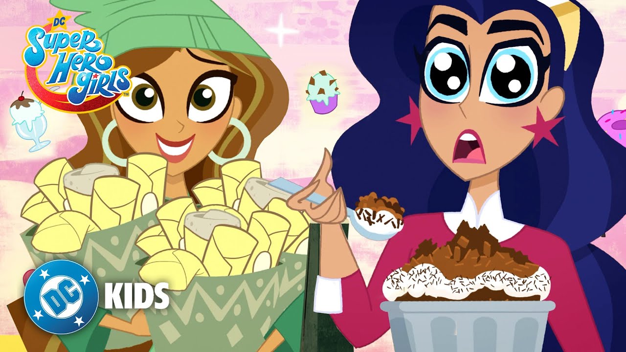 Festive Feast! 🍖 | DC Super Hero Girls | #cartoonforkids  @DC Kids