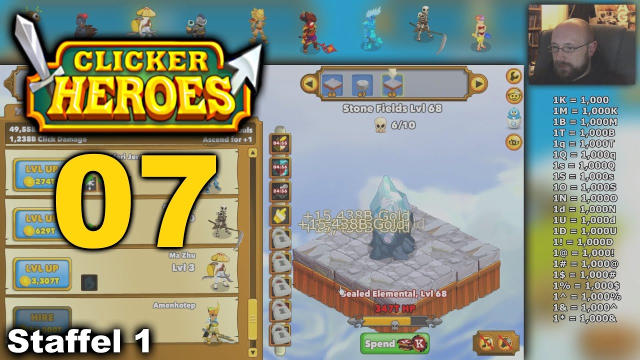 CLICKER HEROES - 07 - Theorie, Theorie - Let's Play [german/deutsch]