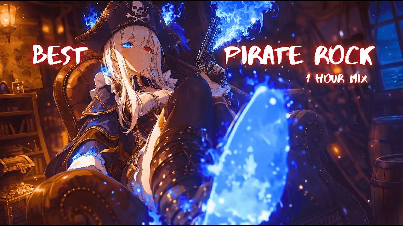 Blue-Flame Corsair⚡— 1 Hour Best Pirate Rock/Metal
