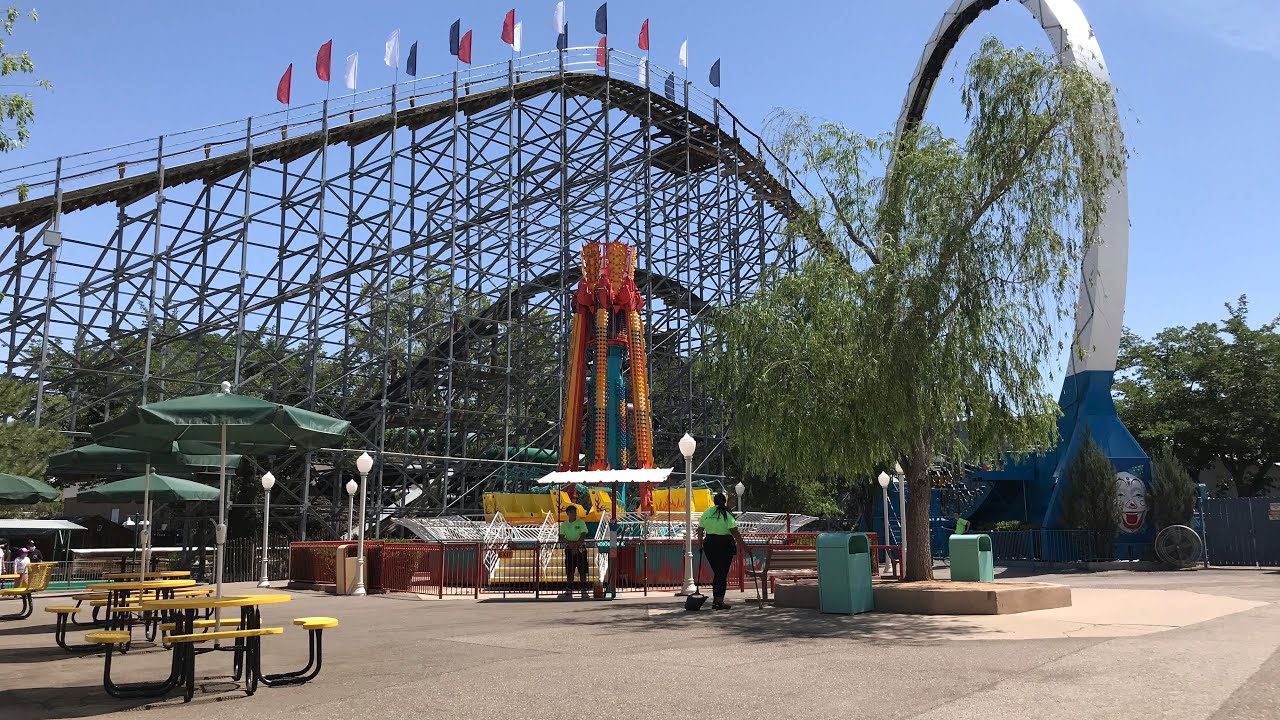 Cliff’s Amusement Park in Albuquerque, NM. Rides June 2022