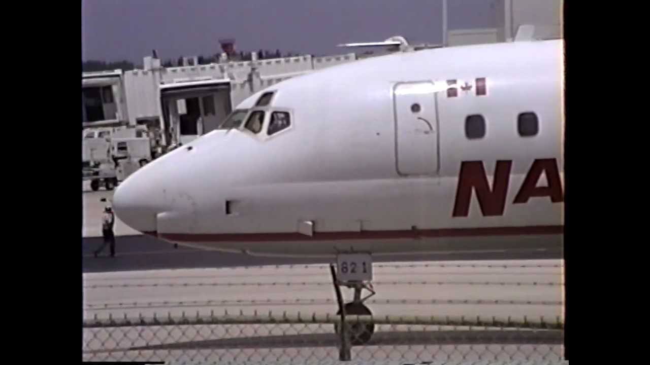 Rare! Nationair DC-8-61/62 Pushback & Taxi