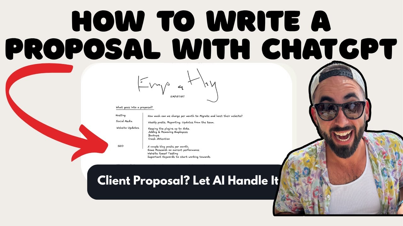 How to Write a Proposal with ChatGPT (Step-by-Step Research & Writing Guide)