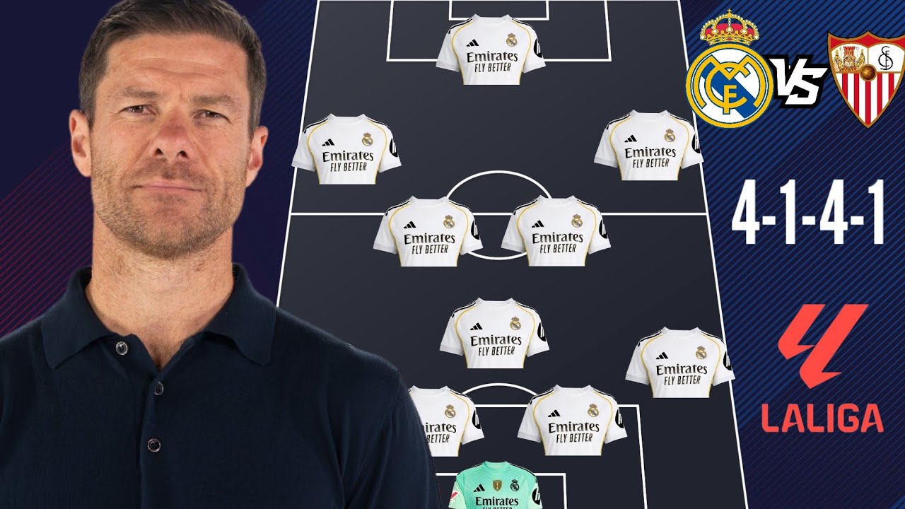 REAL MADRID VS SEVILLA 🔥 REAL MADRID PREDICTED LINEUP ✅ LA LIGA MATCH WEEK 18 🔥 ✅