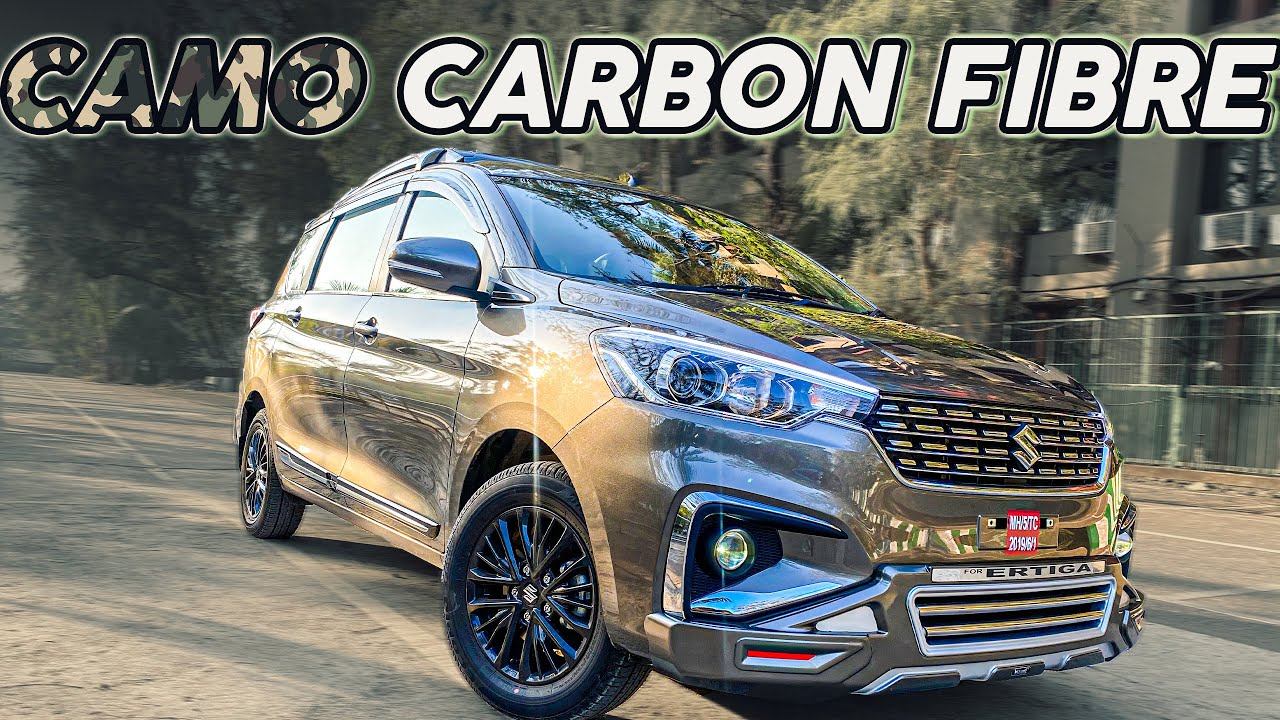 ERTIGA 2021 MODIFIED WITH CAMO CARBON CONCEPT || 📞9321811482