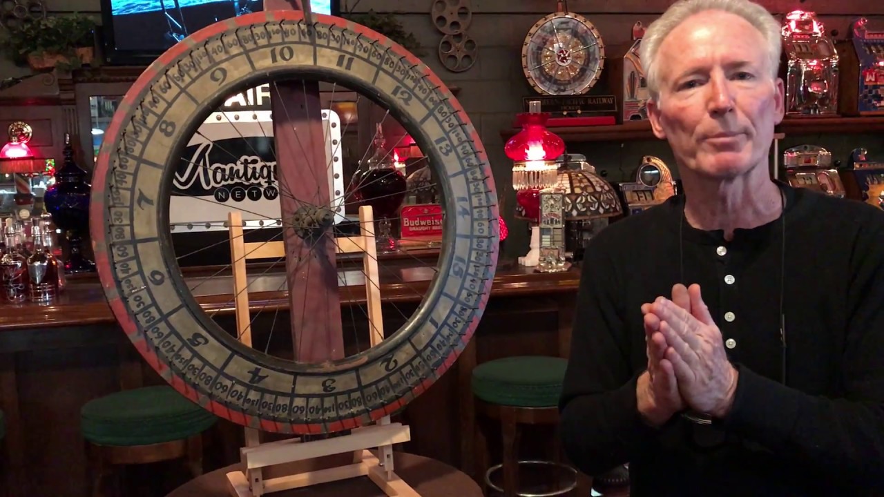 Vintage Carnival Gaming Wheel