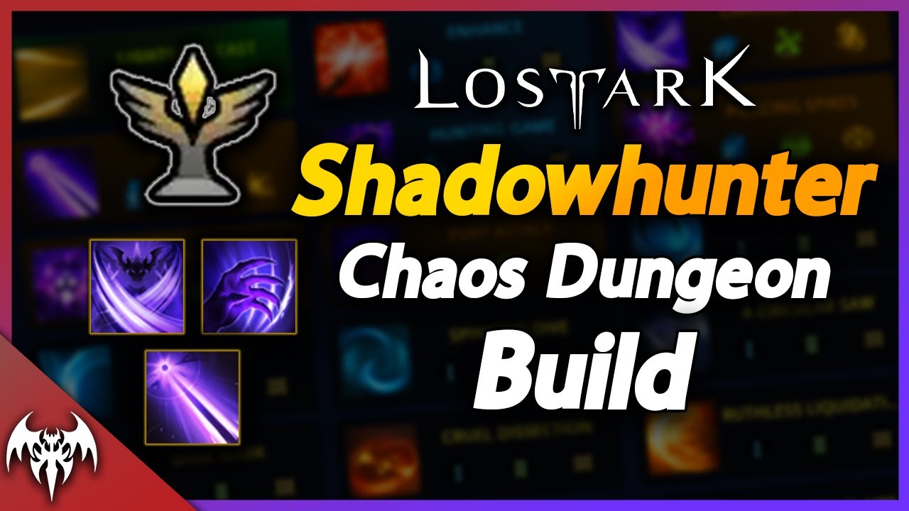 Lost Ark Shadowhunter *DEMONIC IMPULSE* Chaos Dungeon Build