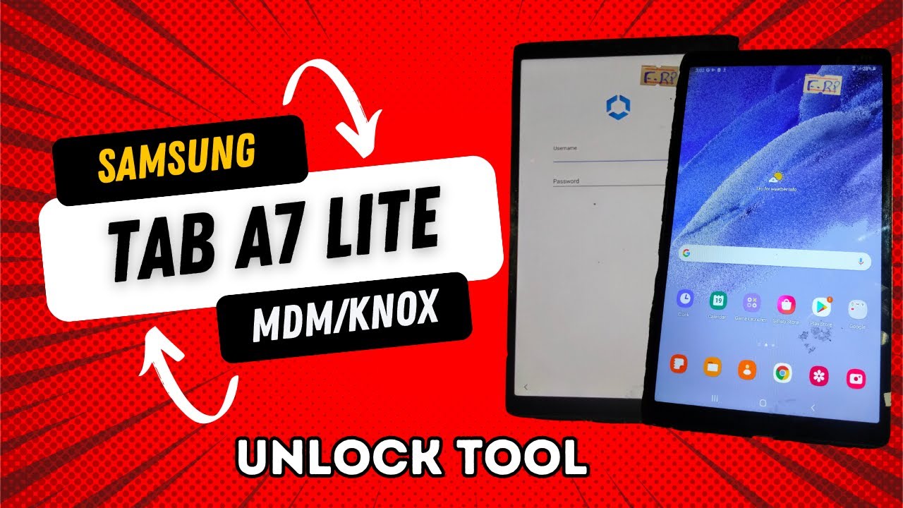 How to Remove Knox on Samsung galaxy Tab A7 lite with unlock tool