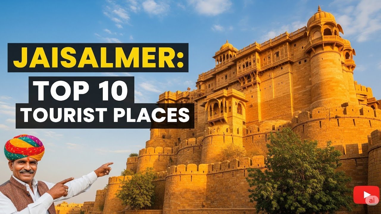 Jaisalmer top 10 Tourist Places, जैसलमेर में घूमने के 10 प्रसिद्ध स्थान 