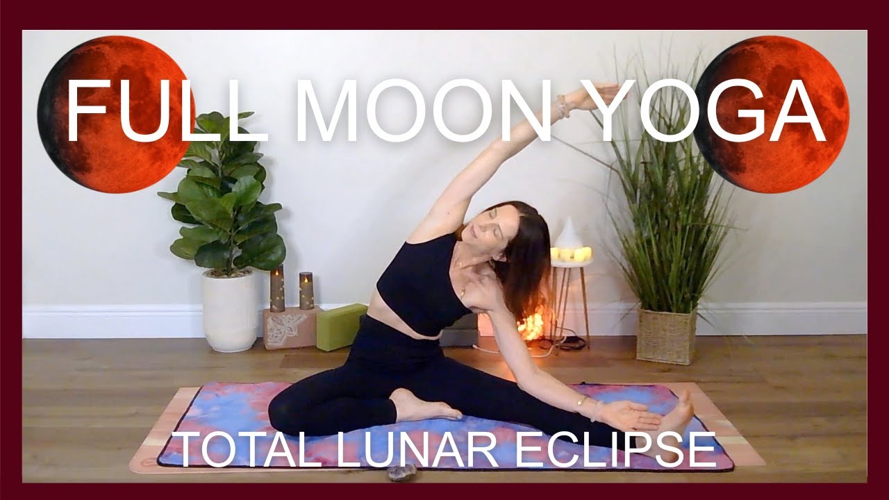 🌕 Pisces Full Blood Moon Lunar Eclipse | Yin Yoga Flow + Astro Chat ✨ Release & Renew #eclipse