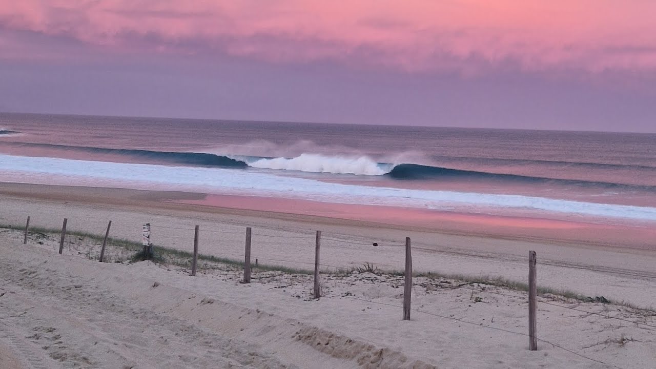 This wave, no one out for 30 minutes. Pov surf France.