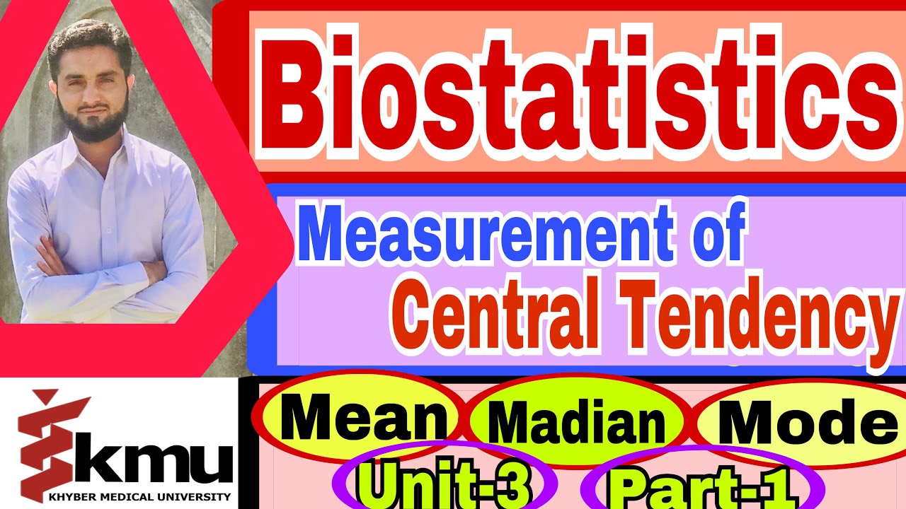 Measurement of Central Tendancy(Mean,Madian,Mode){biostatistics}(unit-3)[part-1]BSN 6th sem/3rd Year