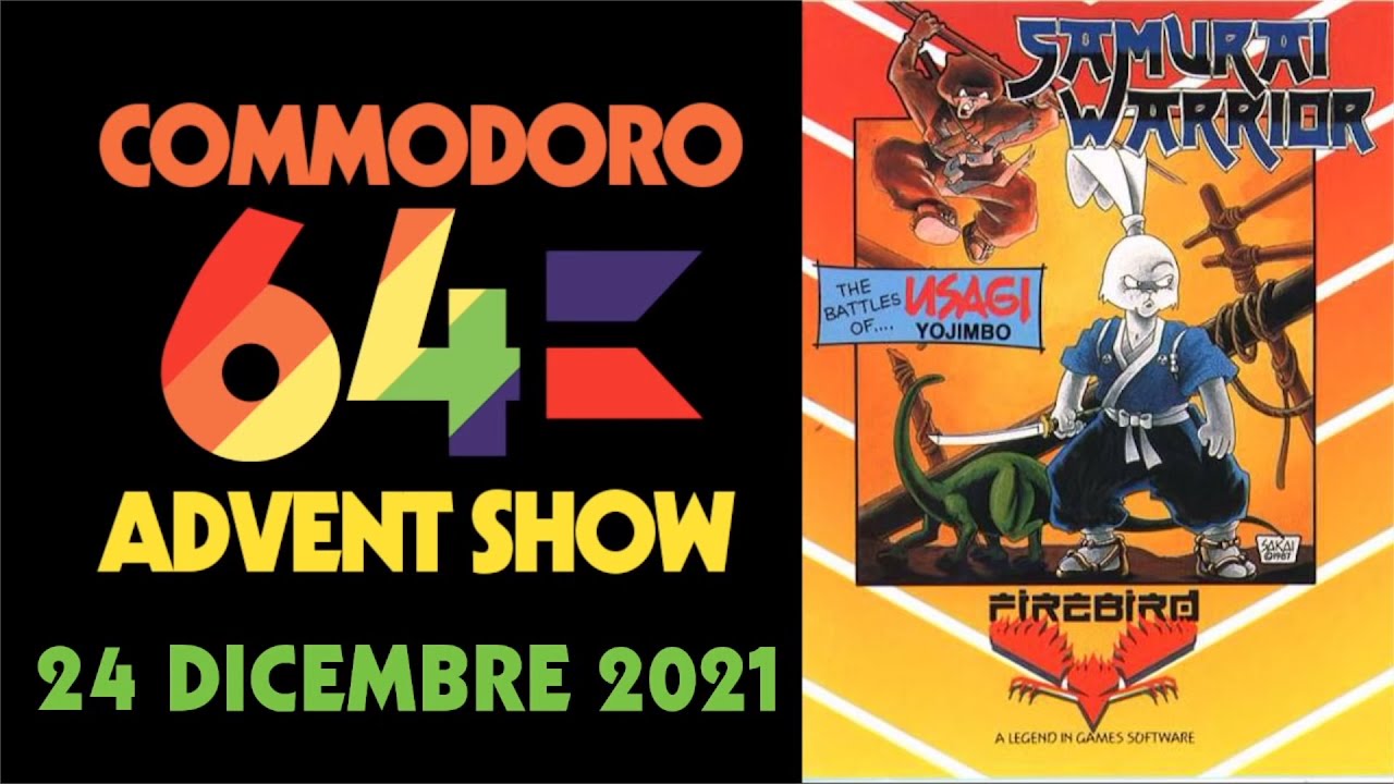 C64 ADVENT SHOW - 24 dicembre 2021: USAGI YOJIMBO, Giappone feudale, inchini e samurai