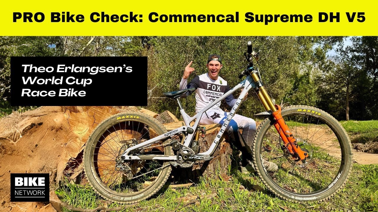 Commencal Supreme DH V5 | Проверка байка и общение с гонщиком Кубка мира Тео Эрлангсеном