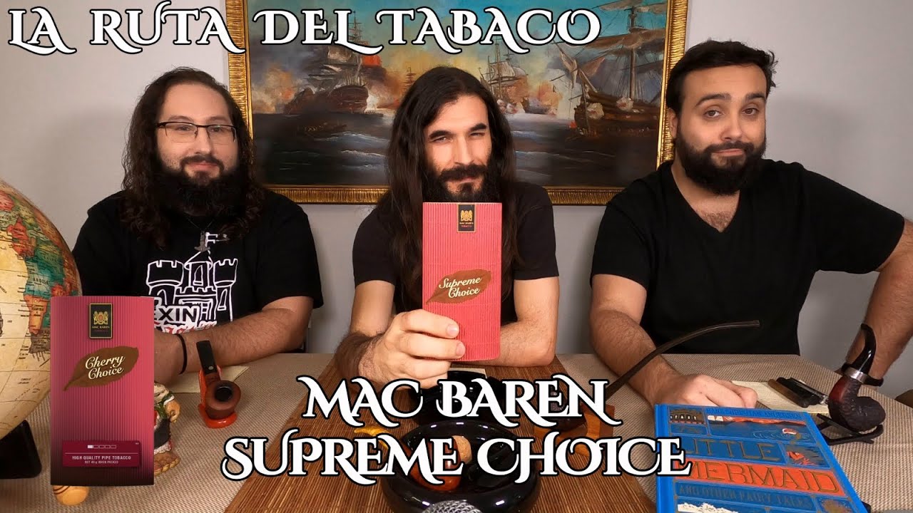 Tabaco de Pipa - Mac Baren - Supreme Choice - Fumar en pipa